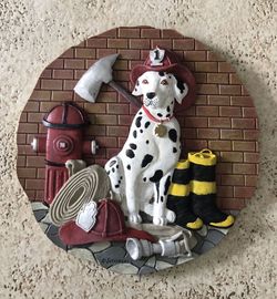 Fireman Collector Plate