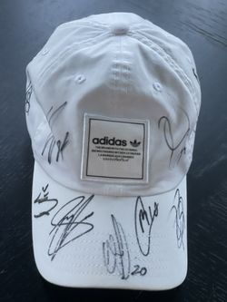 adidas Cap With Real Madrid CF And Chelsea F.C.players Autographs 