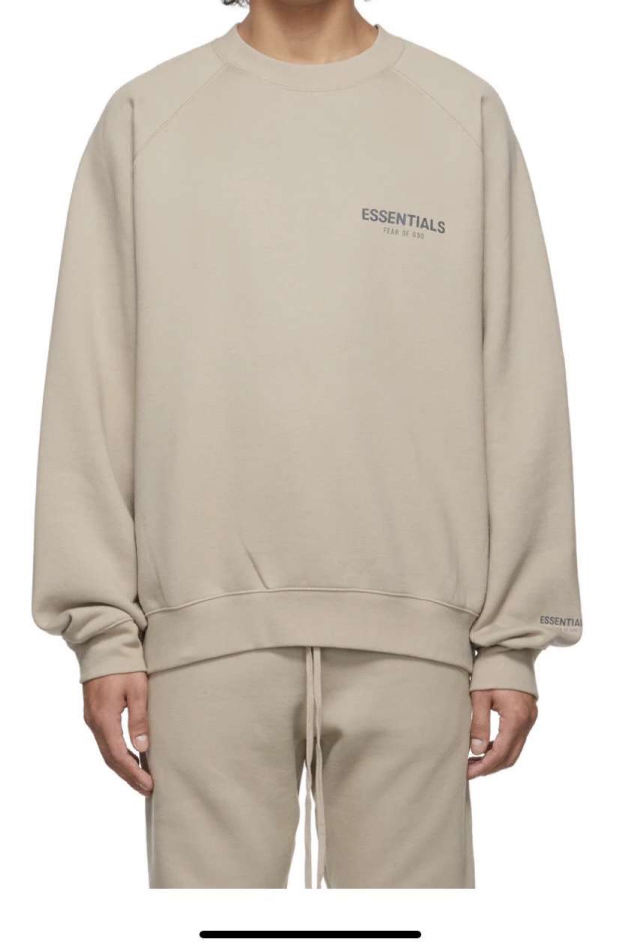 Essential Fear Of God Crewneck Size Large