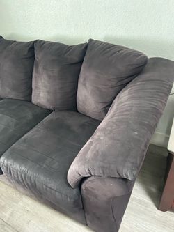 Black couch