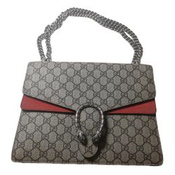 Gucci Dionysus Patent Leather Handbag authentic