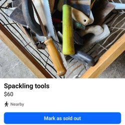 Spackling Tools 