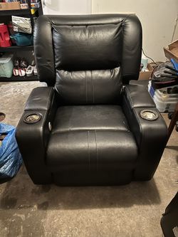 Electric Leather Recliner