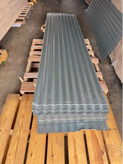 8 ft. Corrugated Galvanized Steel Roof Panel