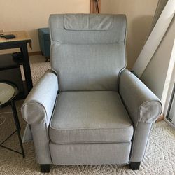 IKEA MUREN Recliner Chair - light gray