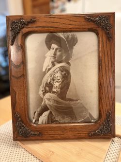 Vintage Oak Wooden Frame