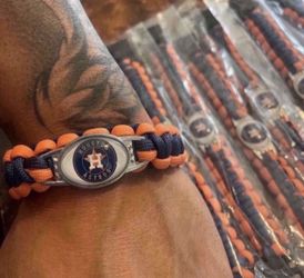 Houston Astro's Paracord Bracelet