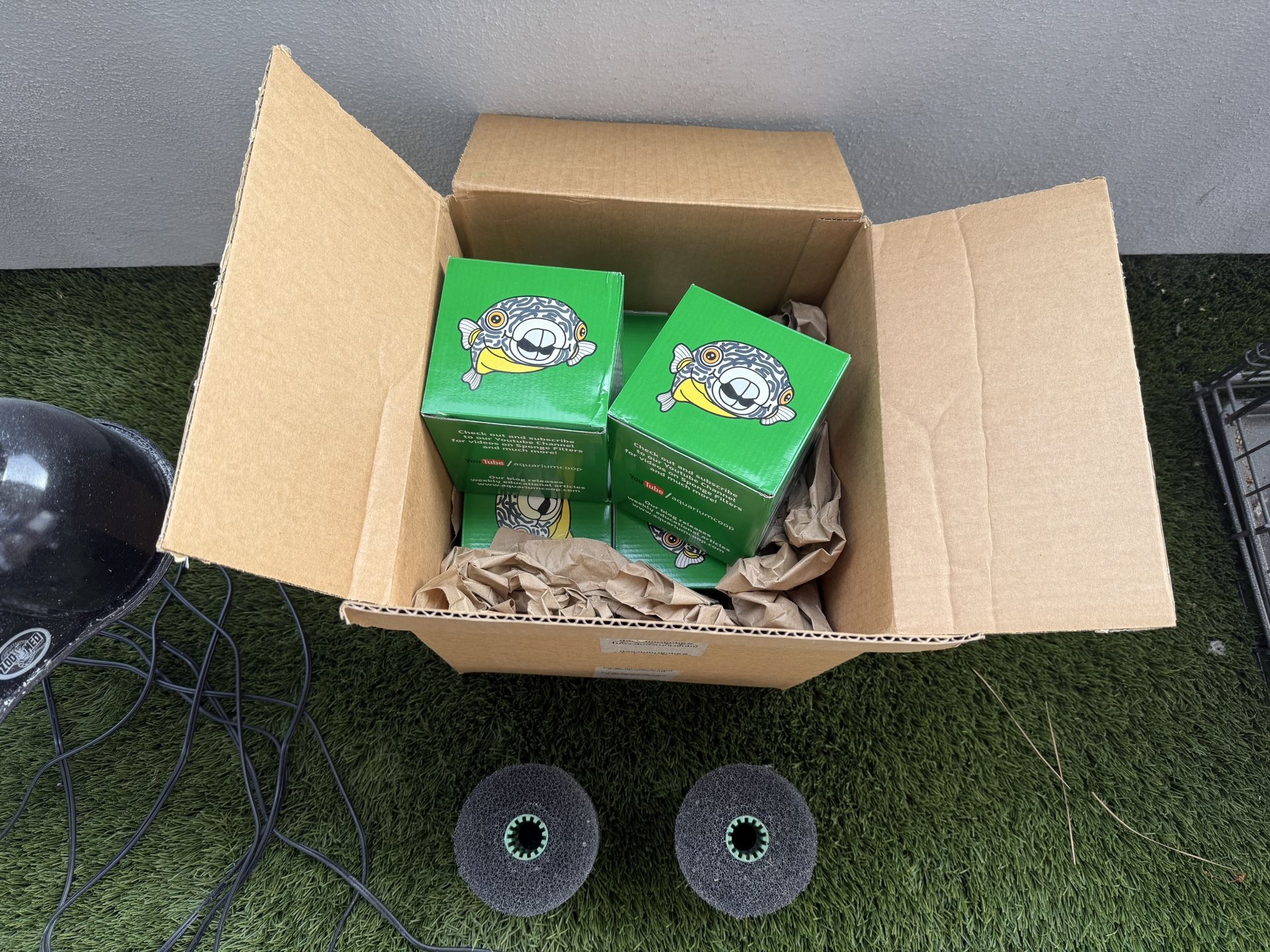 6 NEW Sponge Filters And A Python Water Siphon