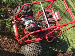 Photo Go cart read description make offer will let go today for right offer or trade for dirtbike
