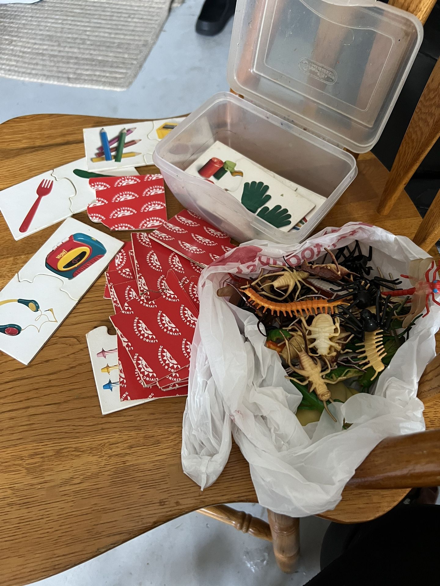 Learning Items Pick Up Today