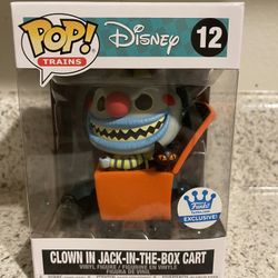 Funko Pop Clown In Jack In The Box Cart Funko Shop