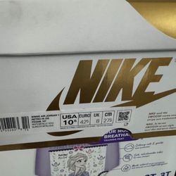 air jordan 1 retro high og white and metallic gold