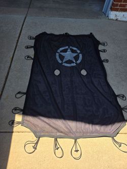 Jeep Wrangler Mesh Sun Shade – Oscar Mike / Military Star Edition