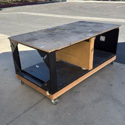 73”x39” X 32” Portable  Work Table 