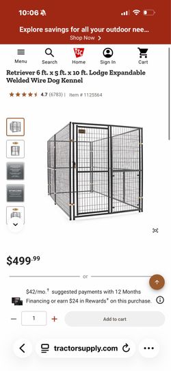 Dog run