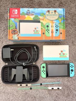 Nintendo Switch Animal Crossing Edition