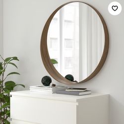 IKEA Stockholm Walnut Veneer Mirror 31 1/2”