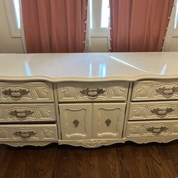 White dresser