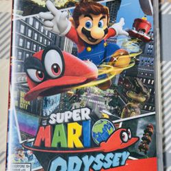 Super Mario Odyssey - Nintendo Switch Complete In Box CIB Tested Working