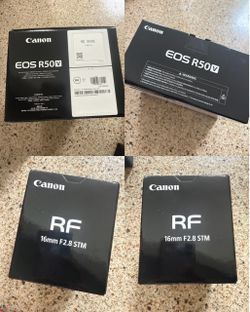 CANON EOS R50v BRANDNEW