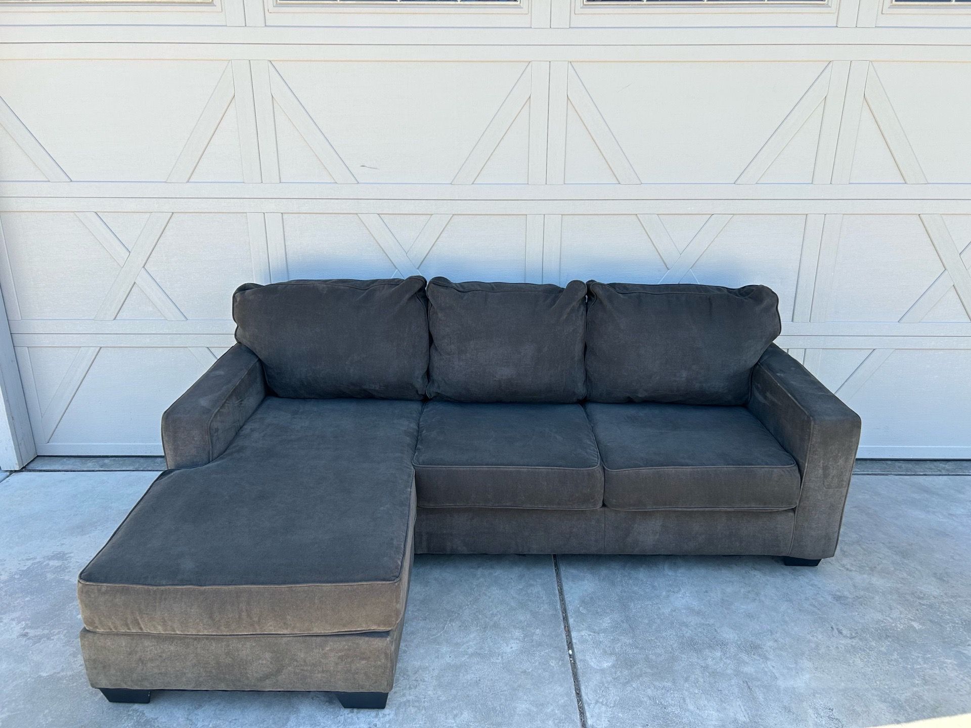 Dark Grey Sectional Couch