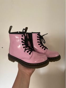 Pink dr martens kids