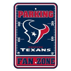 Houston Texans Fan Zone Parking Sign