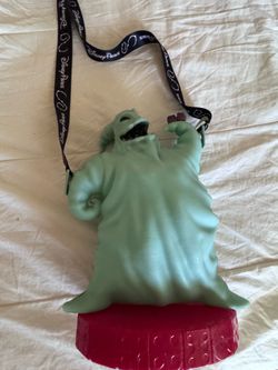 Disneyland Oogie Boogie Halloween Popcorn Bucket Glow In The Dark Disney Parks
