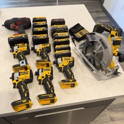 20v Dewalt Mac Tools XR  LOT 