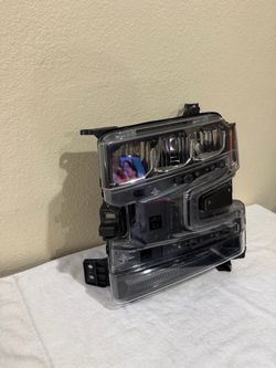 2019-2022 chevrolet silverado headlight