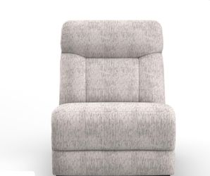 Reclining chair armless