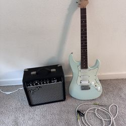 Ibanez Guitar Fender Amp