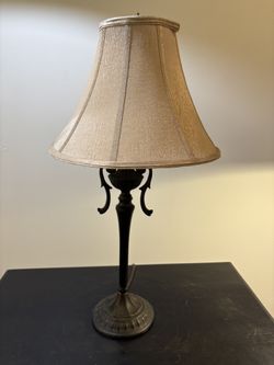 Classic Bronze Table Lamp - Must Sell Fast!