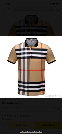 Burberry polo t shirt