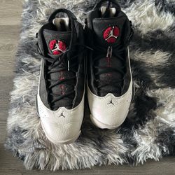 Jordan 3 Rings Black And White Size 10.5 