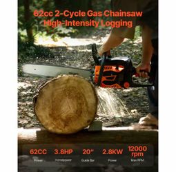 Gas chainsaw machine