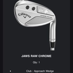 CALLAWAY JAWS RAW 52 WEDGE