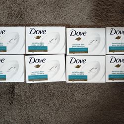 Dove Sensitive Skin Bar Soap Bundle All For $10