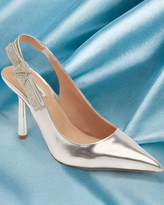 Stefani Metallic Slingback Pump - Steve Madden
