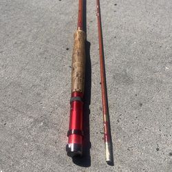 VINTAGE PHILLIPSON M85 FIBERGLASS FLY ROD, LINE SIZE HCH, CORK HANDLE 8.5 ft