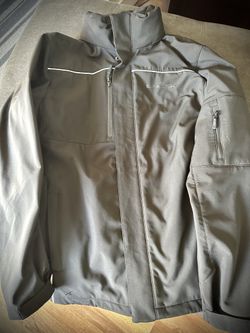 SpaceX Employee 2 in 1 Jackets with Hidden Rain Hoodie Size Large