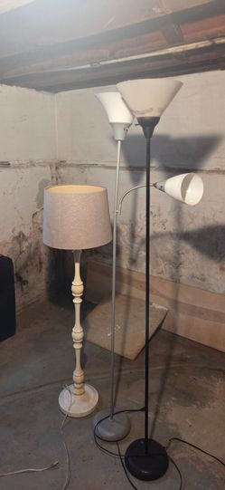 3 floor lamps