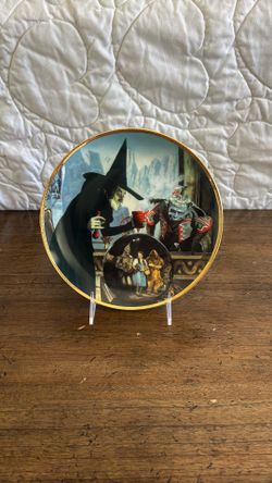 The Witch Cast A Spell 50th Anniversary Plate