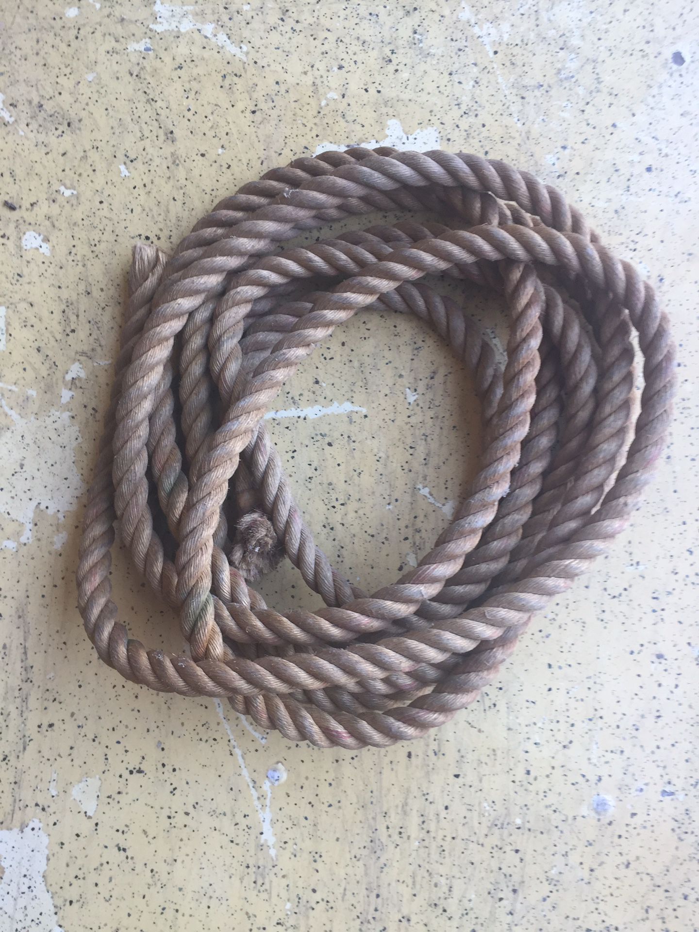 36’ - 1”1/4 Diameter rope Promanila