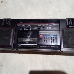 Vintage Panasonic Boombox 80s