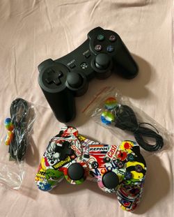 PS3 Style Wireless Controllers – Set of 2