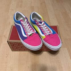 (Unisex) W 8.5 M 7 Colorful Old-school Vans