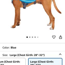 Outward Hound DayPak Blue Dog Saddleback Backpack, Large