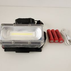 LED USB Rechargeable Headlamp Headlight Hunting Fishing Torch Flashlight