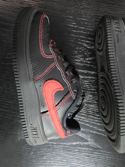 Nike Air Force 1 Low LV8 3 "Black/University Red